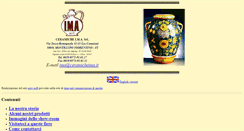 Desktop Screenshot of ceramicheima.it