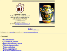 Tablet Screenshot of ceramicheima.it